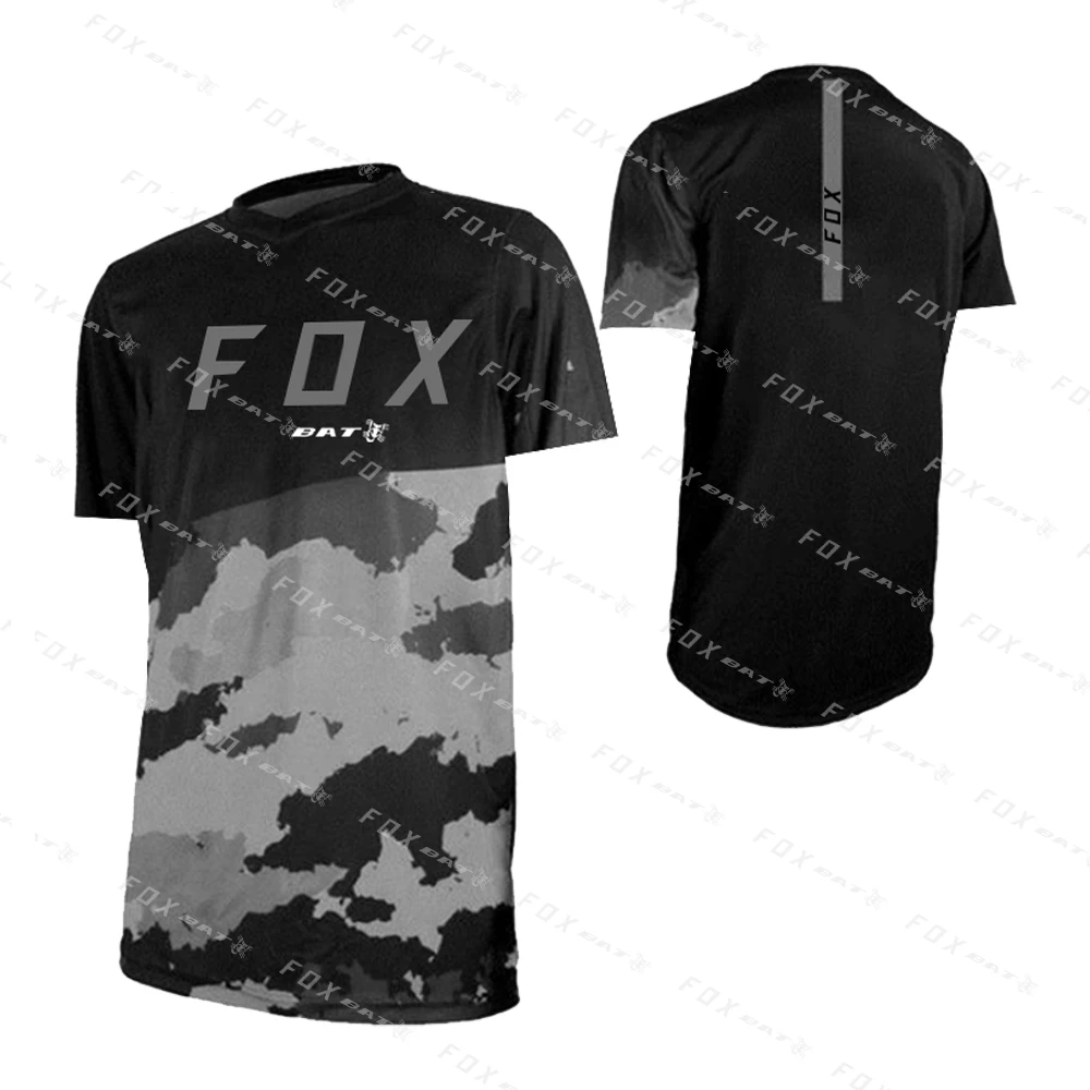 Men Cycling Quick Dry Motocross Jersey Downhill Mountain Bike MTB Shirts Offroad DH Bat Fox T Shirt Short Sleeves Downslope
Men Cycling Quick Dry Motocross Jersey Downhill Mountain Bike MTB Shirts Offroad DH Bat Fox T Shirt Short Sleeves Downslope