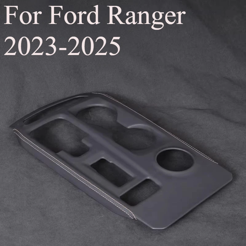 For Ford Ranger 2023-2025 Center Console Trim Upgrade | Genuine Leather Stitched Gear Shift Panel Overlay
For Ford Ranger 2023-2025 Center Console Trim Upgrade | Genuine Leather Stitched Gear Shift Panel Overlay