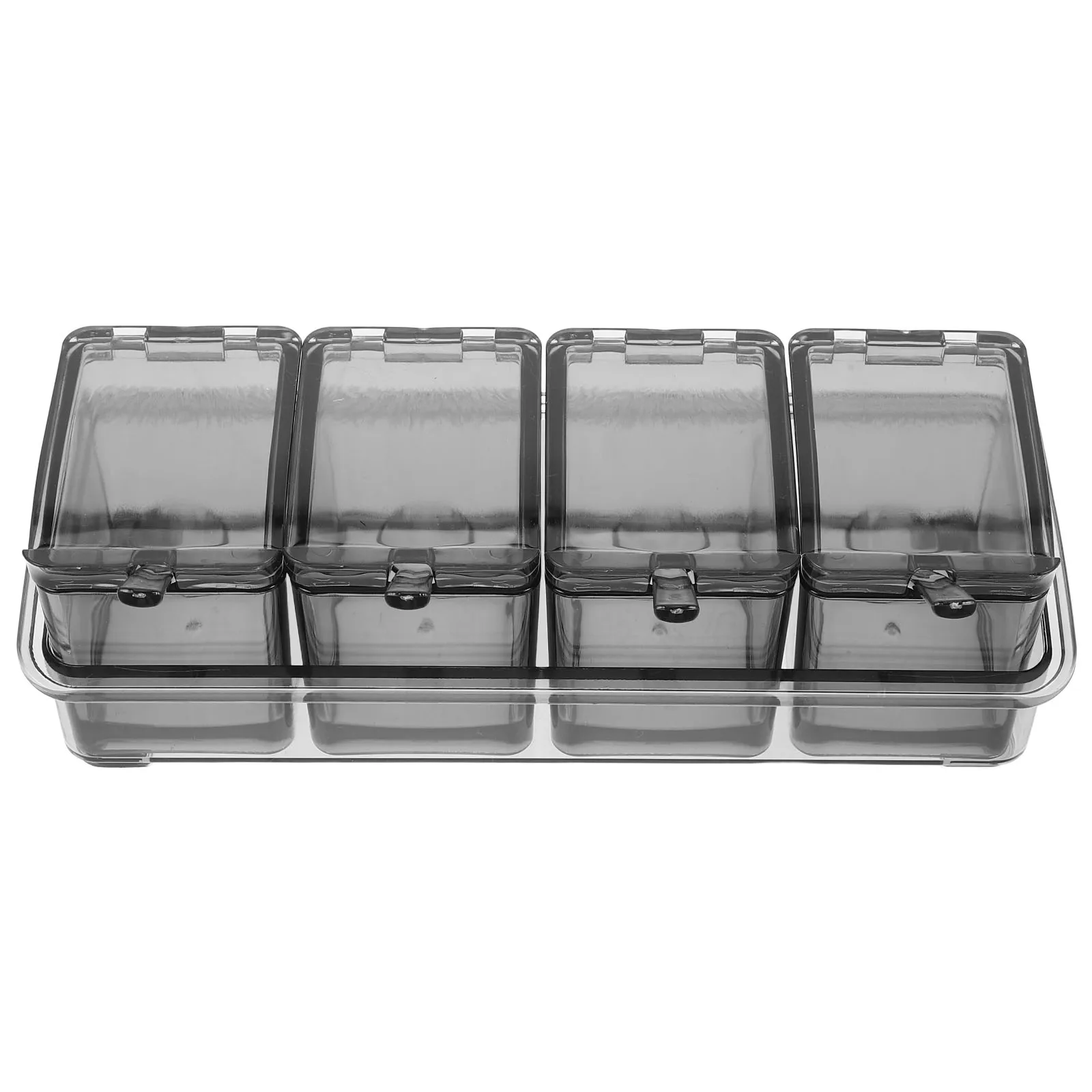 Seasoning Box Condiment Jar Portable Container Containers Spice with Compartments Salt Pepper Jars
Seasoning Box Condiment Jar Portable Container Containers Spice with Compartments Salt Pepper Jars