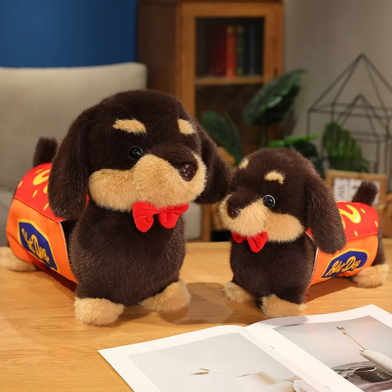 35/45/65CM Simulation Dachshund Plush Toys Soft Stuffed Animal Doll Cute Puppy Wear Clothes Accompany Toy
35/45/65CM Simulation Dachshund Plush Toys Soft Stuffed Animal Doll Cute Puppy Wear Clothes Accompany Toy