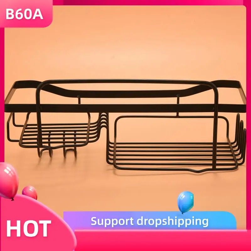 B60A Металлическая корзина для ванны Everett над боковой стороны для мастера, гостя, детской ванной комнаты, матовый черный 
B60A Металлическая корзина для ванны Everett над боковой стороны для мастера, гостя, детской ванной комнаты, матовый черный