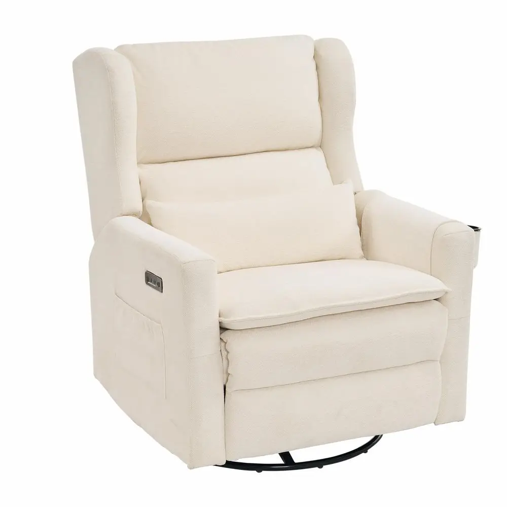 Recliner Chair Swivel Glider with Adjustable HeadrestOversized Swivel Rocker Recliner with Lumbar Support, Upholstered Nursery
Recliner Chair Swivel Glider with Adjustable HeadrestOversized Swivel Rocker Recliner with Lumbar Support, Upholstered Nursery