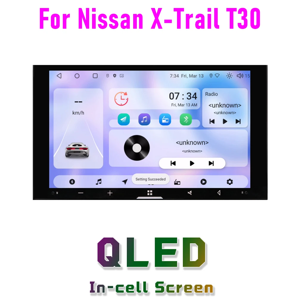 4GB+64GB 7" For Nissan X-Trail T30 Car Stereo Radio CarPlay Android15 Auto Head Unit GPS 4G+WIFI Navi Multimedia Player
4GB+64GB 7" For Nissan X-Trail T30 Car Stereo Radio CarPlay Android15 Auto Head Unit GPS 4G+WIFI Navi Multimedia Player