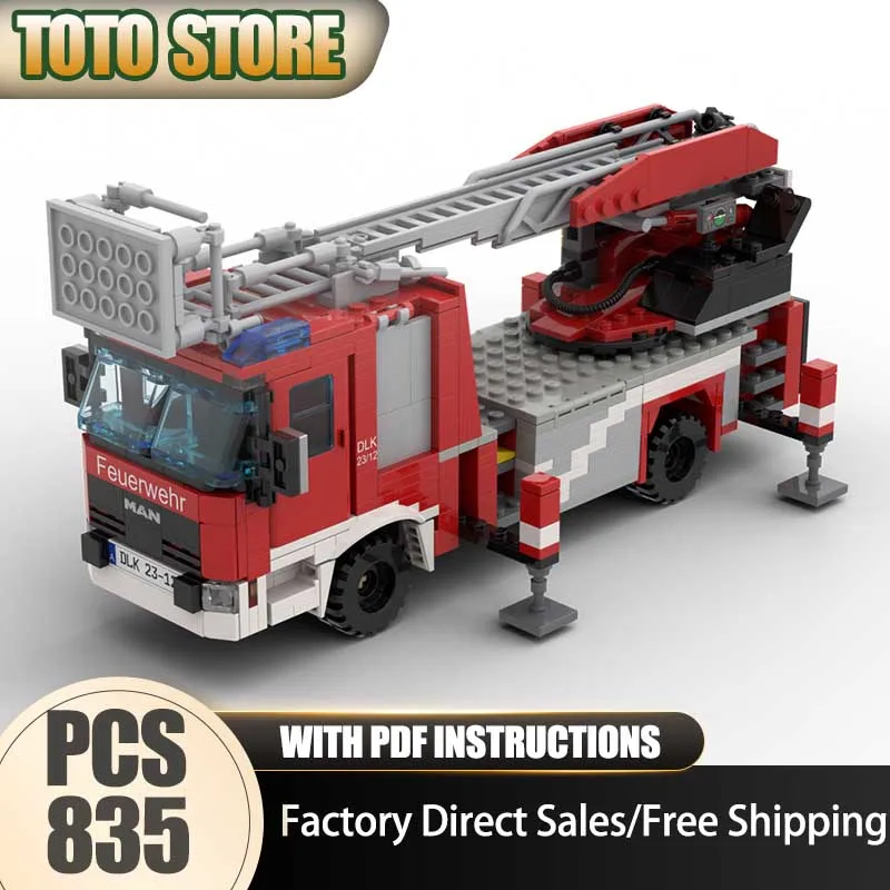 Fire Fighting Model Moc Building Blocks Rescue Vehicle Model Technology Brick DIY Assembly Construction Holiday Toy Set Gifts
Fire Fighting Model Moc Building Blocks Rescue Vehicle Model Technology Brick DIY Assembly Construction Holiday Toy Set Gifts