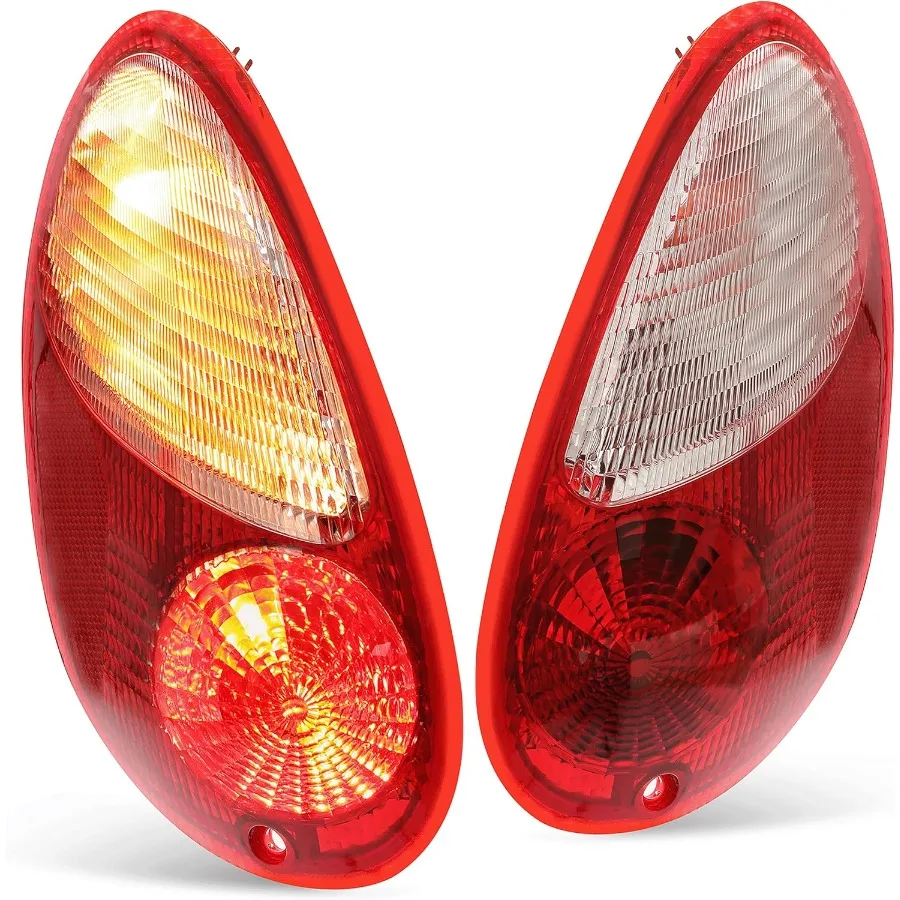 Tail Lights Replacement Compatible with 20062010 Chrysler PT Cruiser for 5116222AB 5116223AB Pair with Integrated Bulbs Halogen
Tail Lights Replacement Compatible with 20062010 Chrysler PT Cruiser for 5116222AB 5116223AB Pair with Integrated Bulbs Halogen