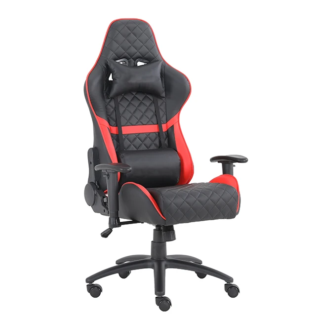 Custom Red Reclining Adjustable Height Ergonomic Leather Racing Gaming Computer Chair For Gamer
Custom Red Reclining Adjustable Height Ergonomic Leather Racing Gaming Computer Chair For Gamer