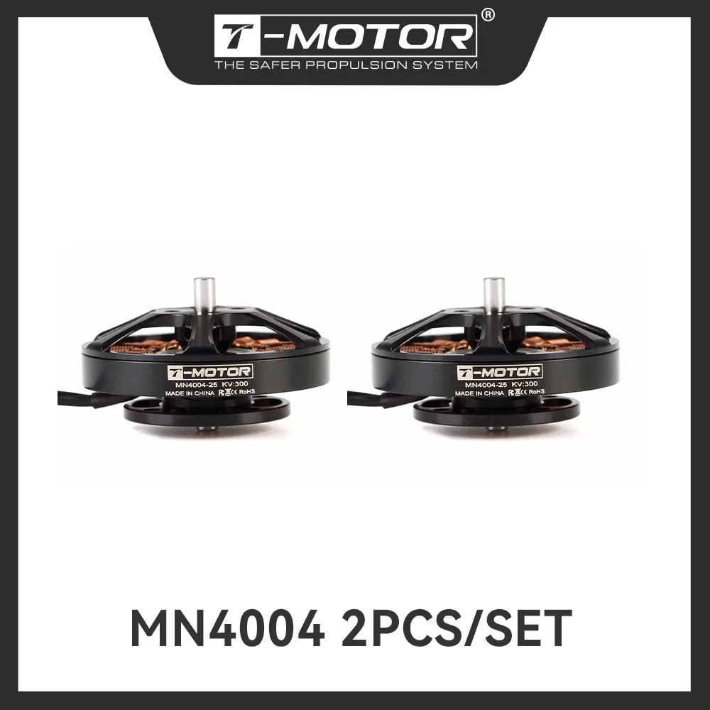 T-MOTOR MN4004 2PCS/SET 4-6S UAV KV300 KV400 Brushless Motor Lightest Weight Motor Antigravity Type For Ultrathin Design
T-MOTOR MN4004 2PCS/SET 4-6S UAV KV300 KV400 Brushless Motor Lightest Weight Motor Antigravity Type For Ultrathin Design
