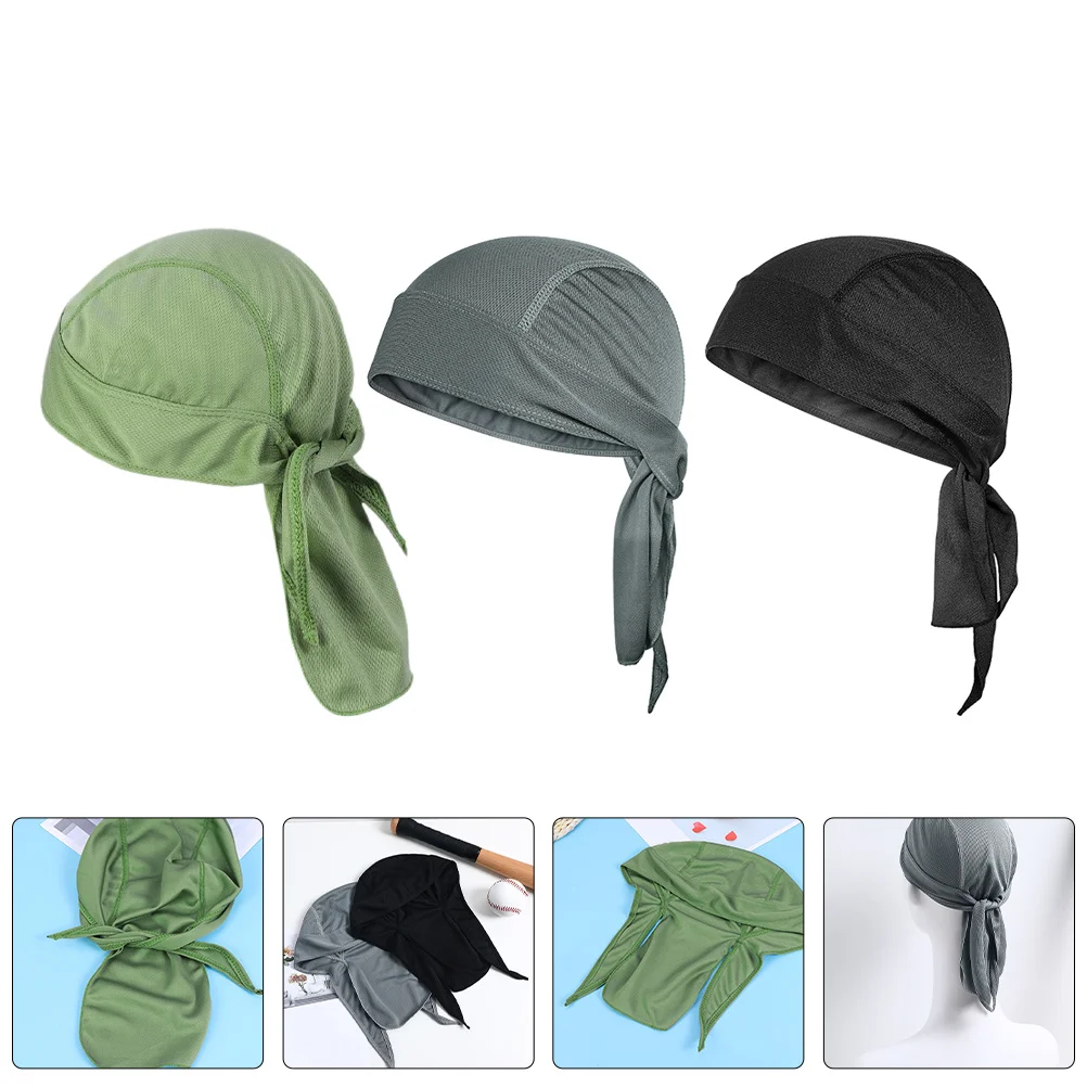 3Pcs Summer Cooling Skull Caps Breathable Quick Dry Sweat Wicking Liner Cycling Head Wraps Outdoor Bandana
3Pcs Summer Cooling Skull Caps Breathable Quick Dry Sweat Wicking Liner Cycling Head Wraps Outdoor Bandana