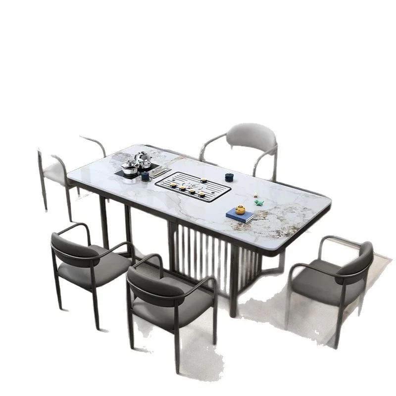 Simple rock slab tea table living room tea table boiling water light luxury office kung fu
Simple rock slab tea table living room tea table boiling water light luxury office kung fu