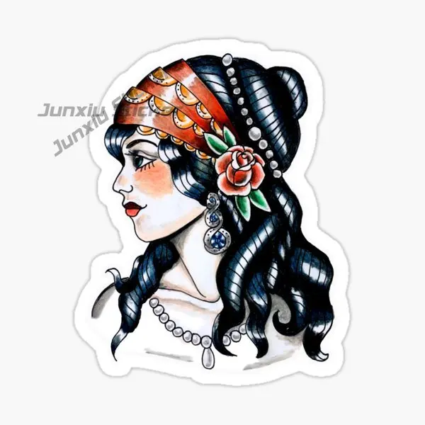 GYPSY Girl Flag Car Stickers Vinyl Self Adhesive Car Accessories Decorative Decal
GYPSY Girl Flag Car Stickers Vinyl Self Adhesive Car Accessories Decorative Decal