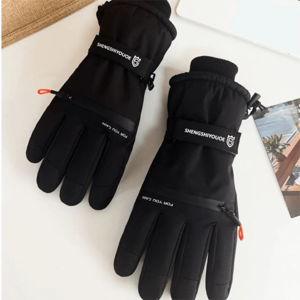 Simple Solid Color Winter Ski Gloves Plush Thicken Snowboard Gloves Waterproof Windproof Touch Screen Gloves Riding
Simple Solid Color Winter Ski Gloves Plush Thicken Snowboard Gloves Waterproof Windproof Touch Screen Gloves Riding
