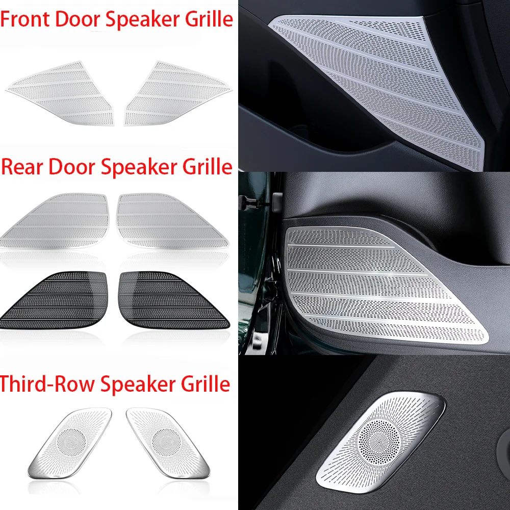 2PCS Auto Door Speaker Protective Cover Anti-Scratch Interior Trim For Hyundai Palisade 2020-2025 LHD RHD Car Styling Decoration
2PCS Auto Door Speaker Protective Cover Anti-Scratch Interior Trim For Hyundai Palisade 2020-2025 LHD RHD Car Styling Decoration