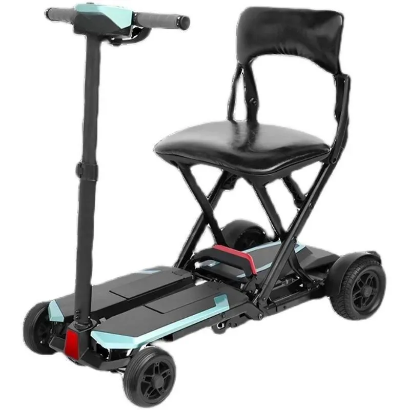 Elderly wheelchair electric scooter light folding elderly four-wheel small folding S3131
Elderly wheelchair electric scooter light folding elderly four-wheel small folding S3131