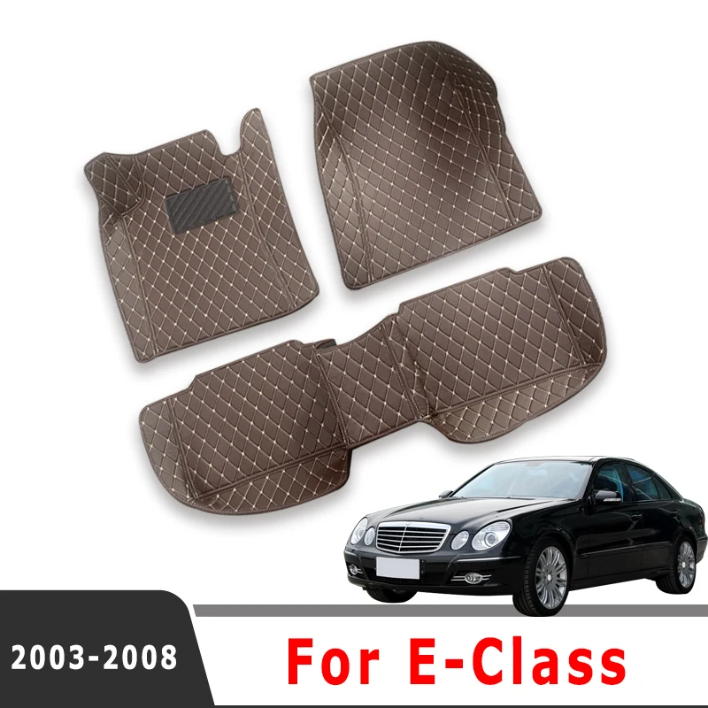 Автомобильные коврики для Mercedes Benz E Class Sedan 2008 2007 2006, коврики на заказ, автомобильные аксессуары для интерьера, водонепроницаемые чехлы
Автомобильные коврики для Mercedes Benz E Class Sedan 2008 2007 2006, коврики на заказ, автомобильные аксессуары для интерьера, водонепроницаемые чехлы