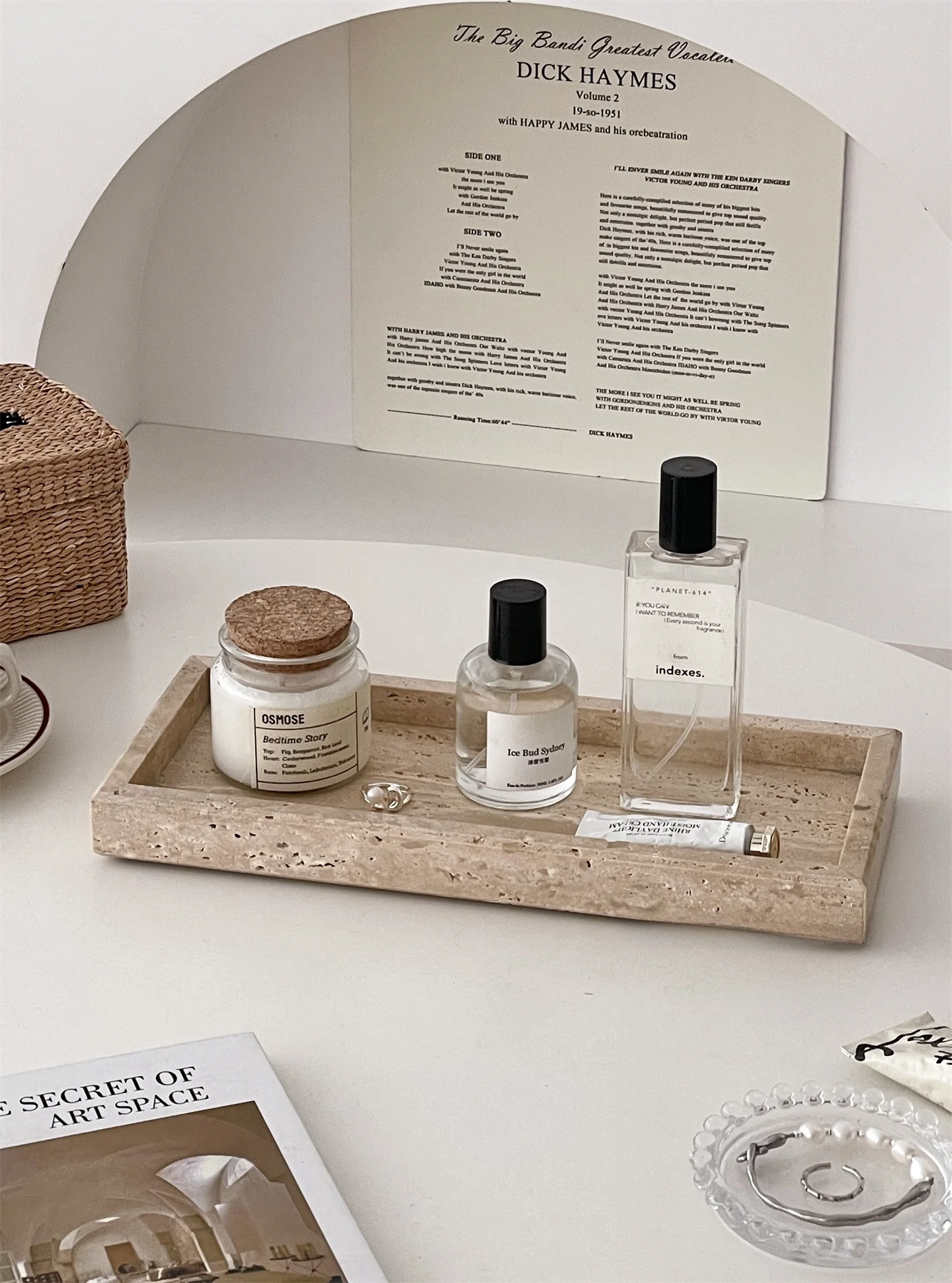 Nordic Sle l Marble Tray Rectangular Hole Stone Tray Jewelry Miscellaneous Storage Tray Desktop Organizer Plate
Nordic Sle l Marble Tray Rectangular Hole Stone Tray Jewelry Miscellaneous Storage Tray Desktop Organizer Plate