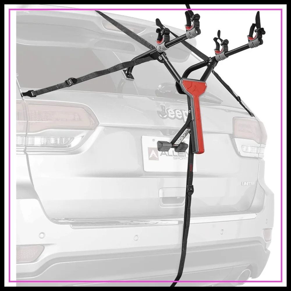Ultra Compact Folding 2-Bike Trunk Mount Rack for Sedans, Hatchbacks, Minivans, SUVs
Ultra Compact Folding 2-Bike Trunk Mount Rack for Sedans, Hatchbacks, Minivans, SUVs