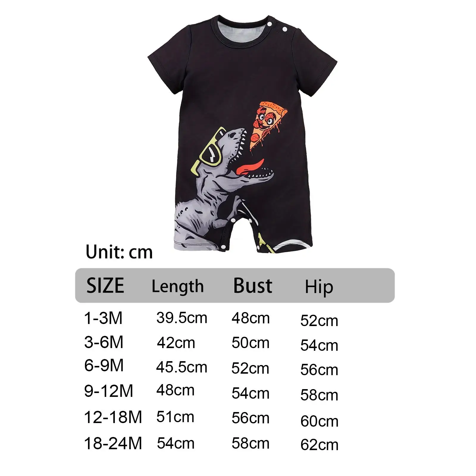 Newborn Infant Baby Summer Short Sleeve Rompers Summer with Dinosaur Print Baby Bodysuit for Party Daily Wear Photography Props
Newborn Infant Baby Summer Short Sleeve Rompers Summer with Dinosaur Print Baby Bodysuit for Party Daily Wear Photography Props
