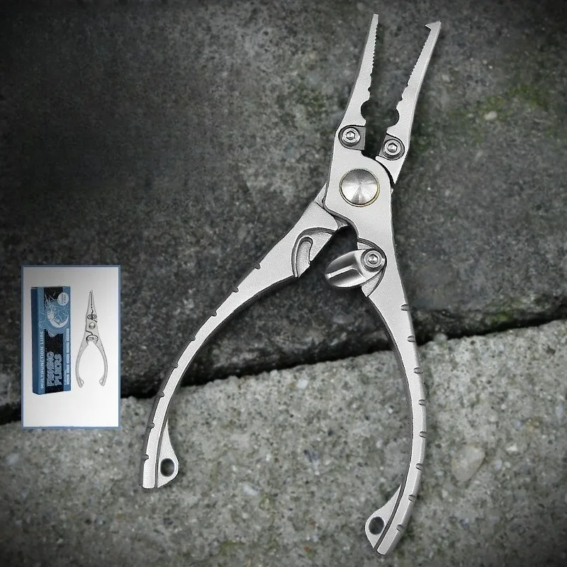Stainless Steel Fishing Pliers Multifunctional Needle-nose Lure Pliers Fishing Line Cutters Fishing Supplies
Stainless Steel Fishing Pliers Multifunctional Needle-nose Lure Pliers Fishing Line Cutters Fishing Supplies