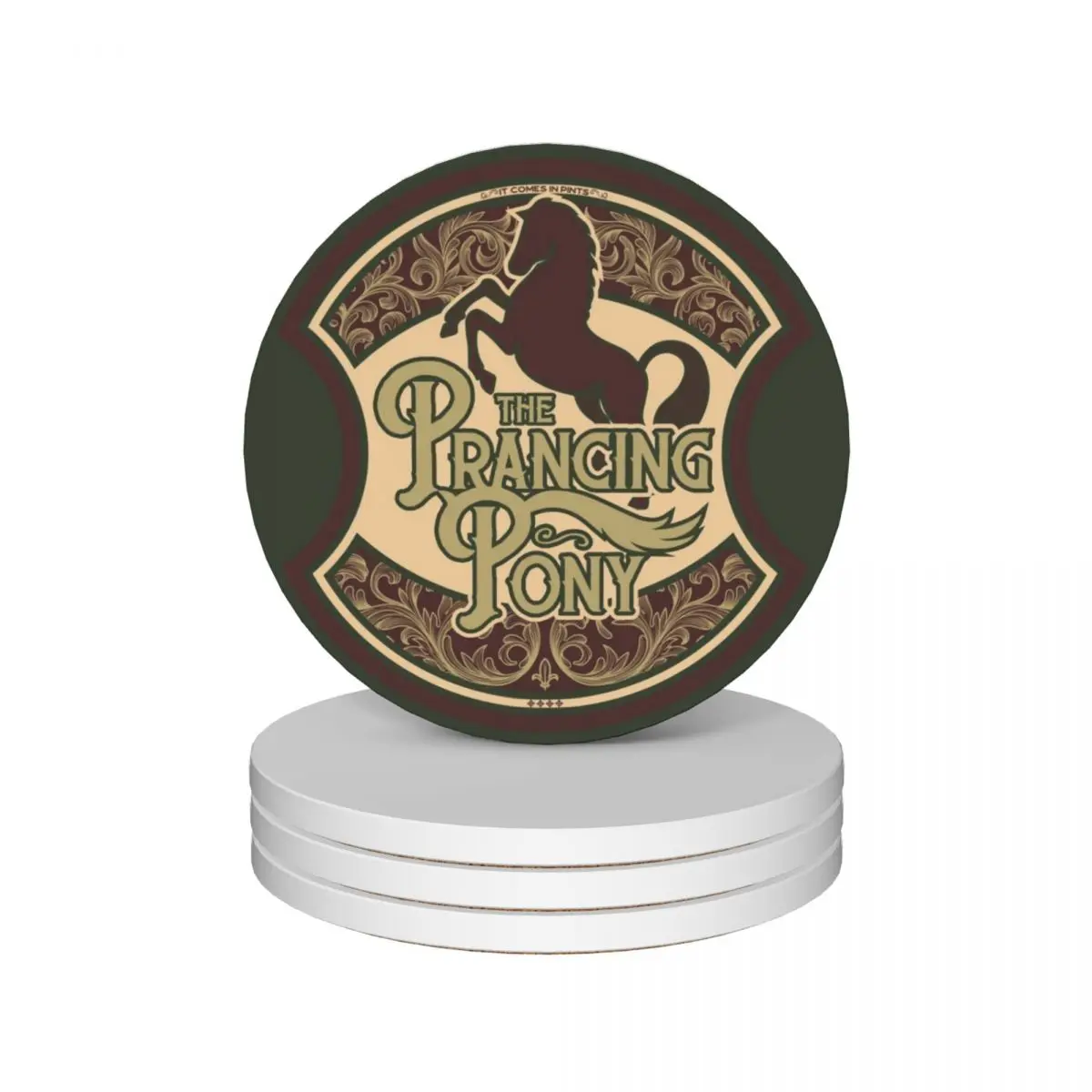Prancing Pony Ceramic Coasters (Set of 4) set for drinks animal for the kitchen accessories holder Coasters
Prancing Pony Ceramic Coasters (Set of 4) set for drinks animal for the kitchen accessories holder Coasters