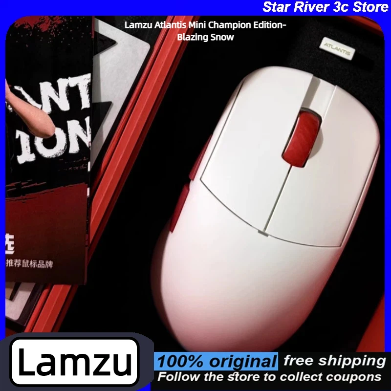 Lamzu Atlantis Mini Champion Edition-Blazing Snow Mouse 2,4G Wireless Pixart3950 8 кГц Omron оптическая микропереключатель игровая мышь ПК
Lamzu Atlantis Mini Champion Edition-Blazing Snow Mouse 2,4G Wireless Pixart3950 8 кГц Omron оптическая микропереключатель игровая мышь ПК
