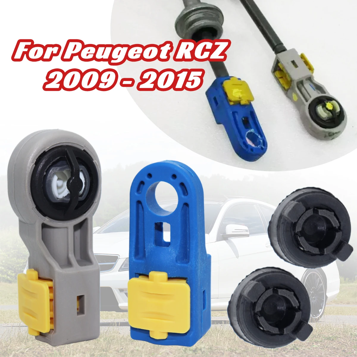 For Peugeot RCZ 2009-2015 Gear Shift Cable Selector Linkage Manual Trans Control Gearbox Lever Connector Adjuster Accessories
For Peugeot RCZ 2009-2015 Gear Shift Cable Selector Linkage Manual Trans Control Gearbox Lever Connector Adjuster Accessories