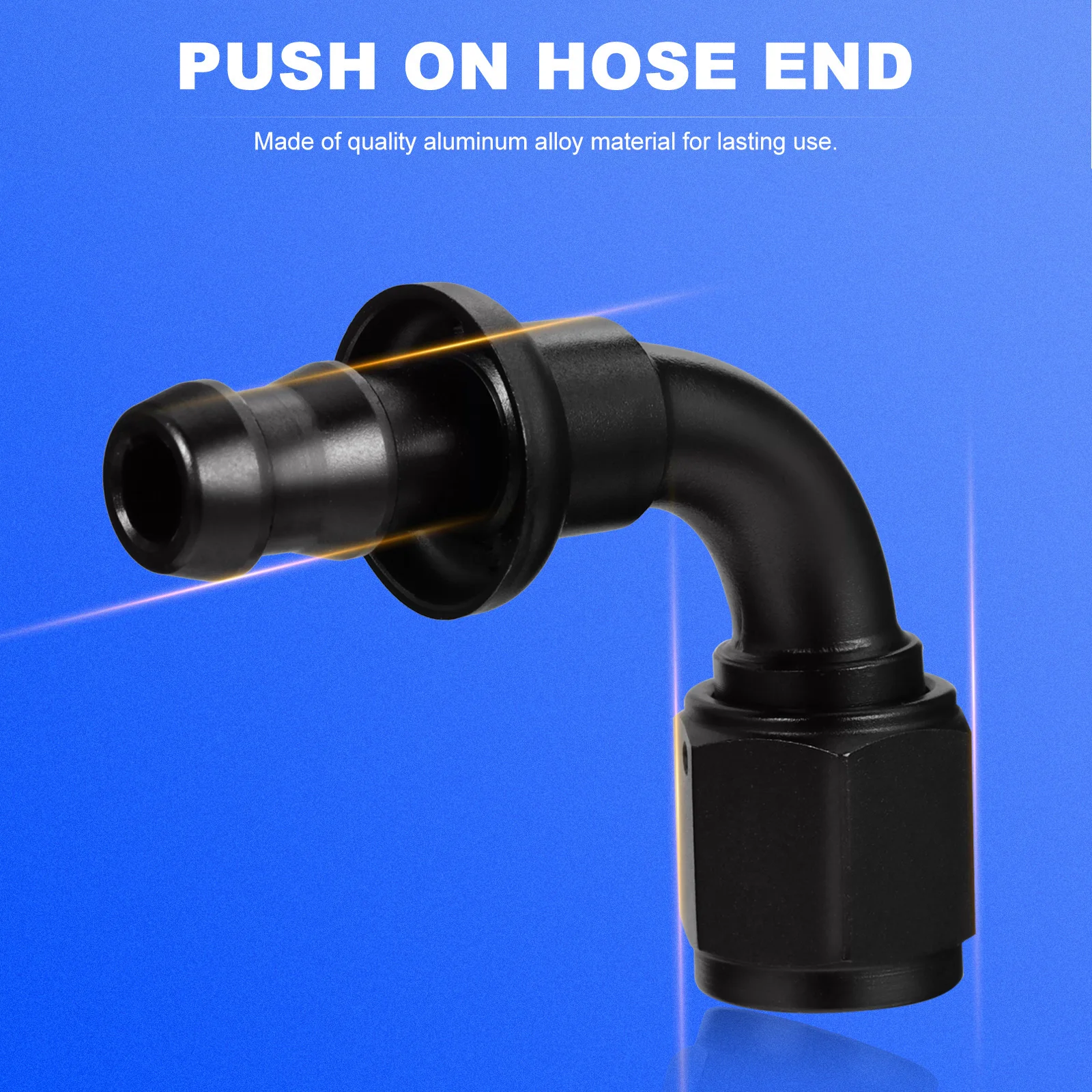 Aluminum Alloy Oil Hose End Push Lock Fitting Full Flow Connector Car Accessories Fuel Line Adapter Push On Hose Fitting Fuel
Aluminum Alloy Oil Hose End Push Lock Fitting Full Flow Connector Car Accessories Fuel Line Adapter Push On Hose Fitting Fuel