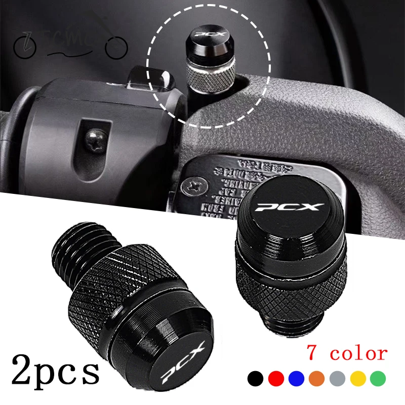 For Honda PCX 160 150 125 PCX150 PCX160 PCX125 Motorcycle M10*1.25 CNC Aluminum Mirror Hole Plugs Screws Bolts Cover Caps
For Honda PCX 160 150 125 PCX150 PCX160 PCX125 Motorcycle M10*1.25 CNC Aluminum Mirror Hole Plugs Screws Bolts Cover Caps