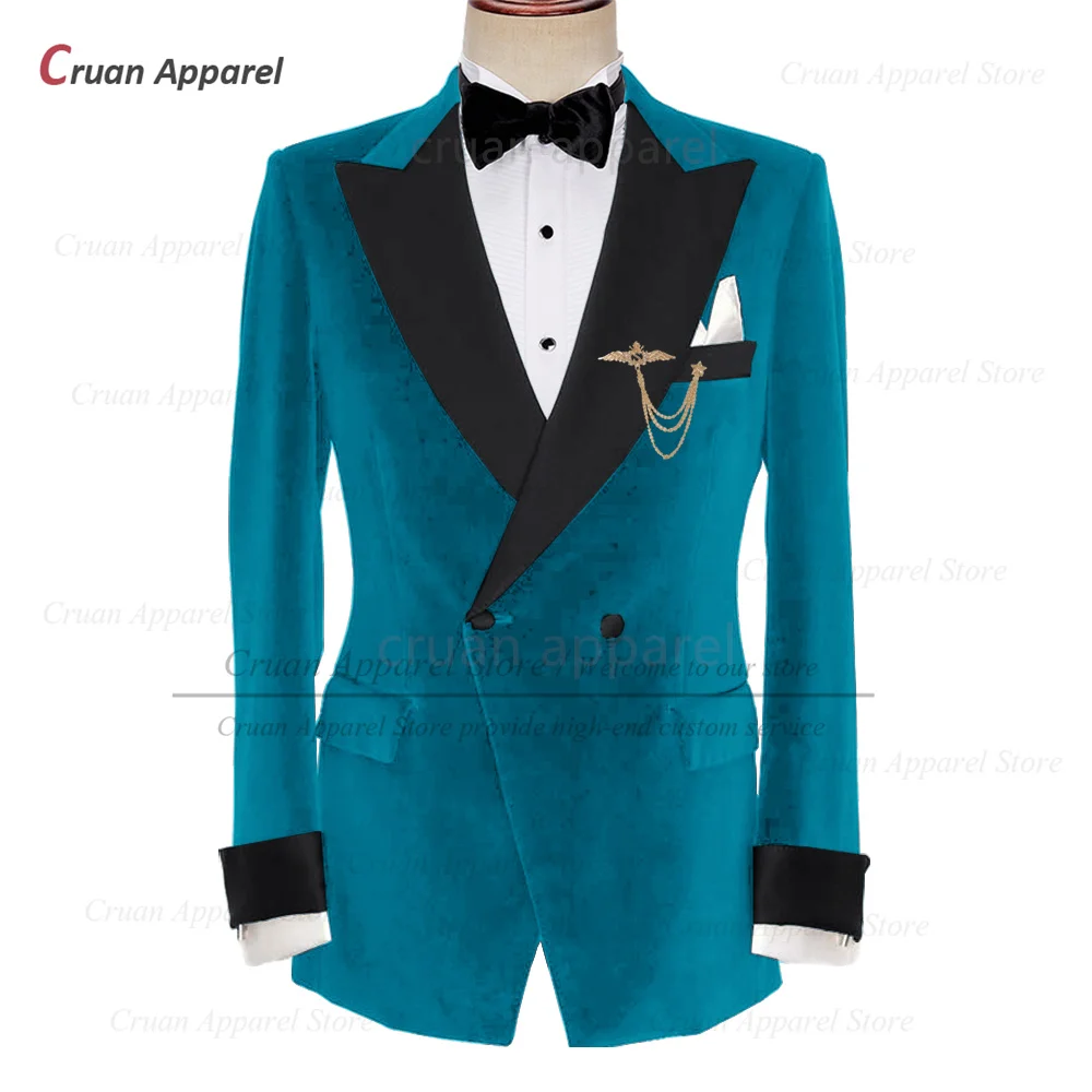 Pink Velvet Suit Sets For Men Wedding Groomaman Fashion Slim Fit Blazer 1 Piece Formal Party Tailor-made Business Costume Coats
Pink Velvet Suit Sets For Men Wedding Groomaman Fashion Slim Fit Blazer 1 Piece Formal Party Tailor-made Business Costume Coats