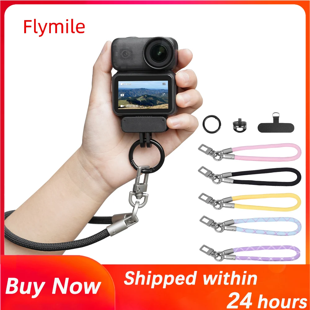 Flymile Anti-Fall Camera Wrist Strap For DJI Osmo Pocket 3/Nano/Action 5 Pro/Insta360 X5 X4,Outdoor Travel Accessories
Flymile Anti-Fall Camera Wrist Strap For DJI Osmo Pocket 3/Nano/Action 5 Pro/Insta360 X5 X4,Outdoor Travel Accessories