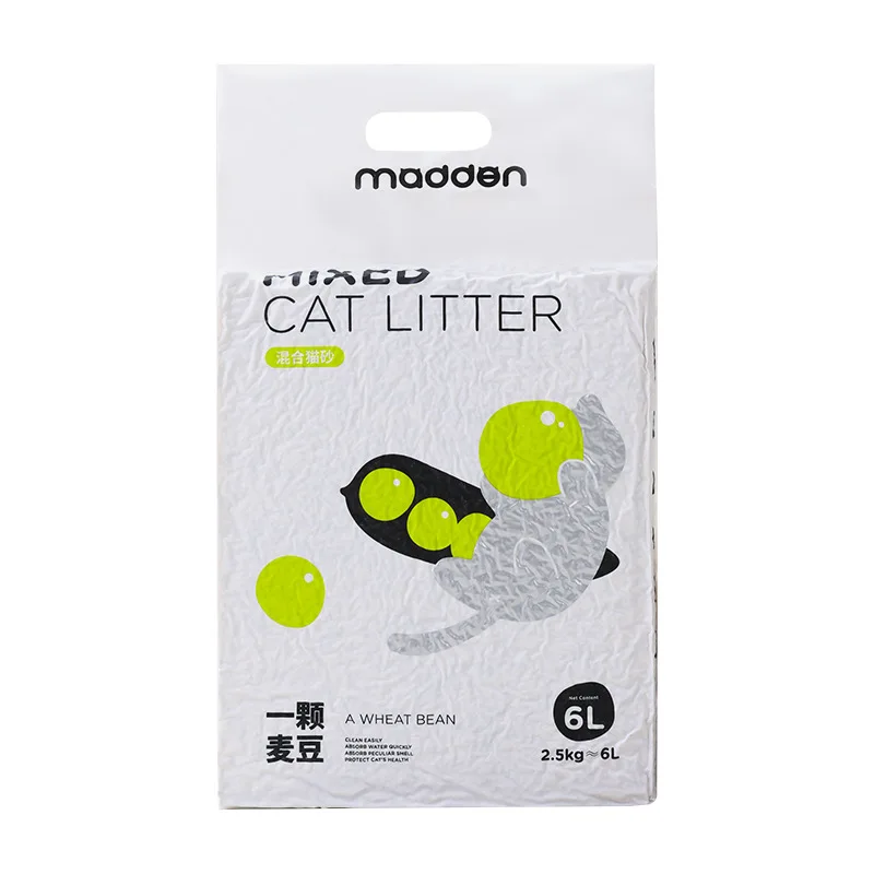 Tofu Cat Litter Odor Control Low dust Compact Clumping Tofu Bentonite Mixed Cat Litter Easy Clean
Tofu Cat Litter Odor Control Low dust Compact Clumping Tofu Bentonite Mixed Cat Litter Easy Clean