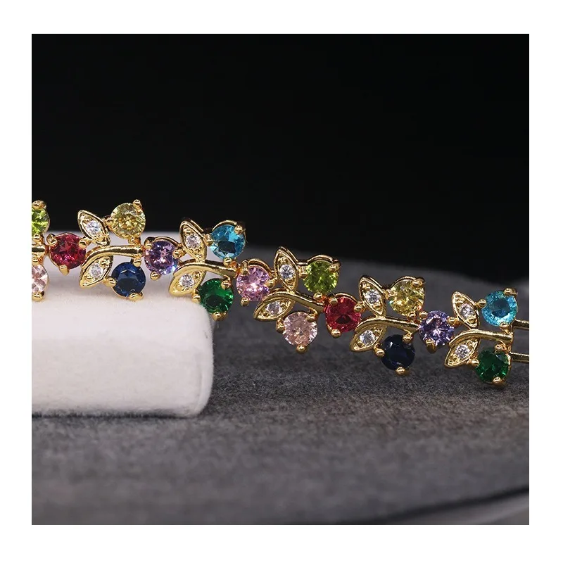 New Style Fashion Hipster Accessories Women's Creative Bracelet Simple Copper Zircon Heart Bracelet
New Style Fashion Hipster Accessories Women's Creative Bracelet Simple Copper Zircon Heart Bracelet