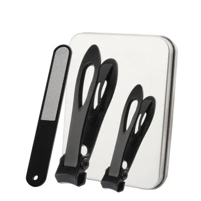 Black Silver Nail Clippers Trimmer Stainless Steel Cutter Supplies Manicure Beauty Tool Pedicure Finger Toe Scissors
Black Silver Nail Clippers Trimmer Stainless Steel Cutter Supplies Manicure Beauty Tool Pedicure Finger Toe Scissors