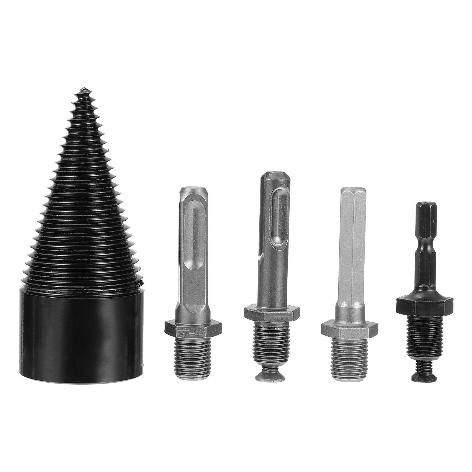 5 Pcs Wood Splitting Drill Bit High Hardness Precision Durable Electric Log Splitter Firewood Tool Kit Gardening Tools
5 Pcs Wood Splitting Drill Bit High Hardness Precision Durable Electric Log Splitter Firewood Tool Kit Gardening Tools