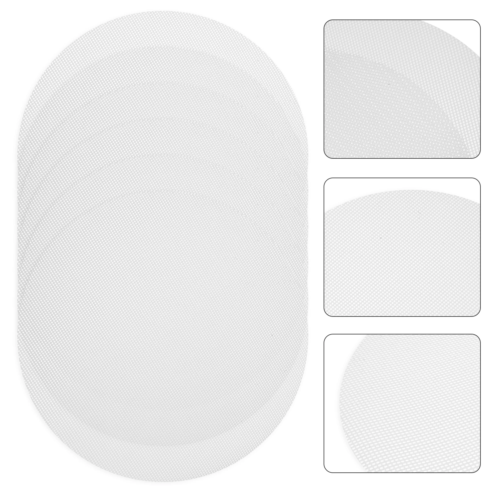 6 pcs Silicone Steamer Pad Reusable Non Stick Round Liners Bamboo Dim Sum Dumplings High Temp Resist Easy Clean Reinforced Mesh
6 pcs Silicone Steamer Pad Reusable Non Stick Round Liners Bamboo Dim Sum Dumplings High Temp Resist Easy Clean Reinforced Mesh