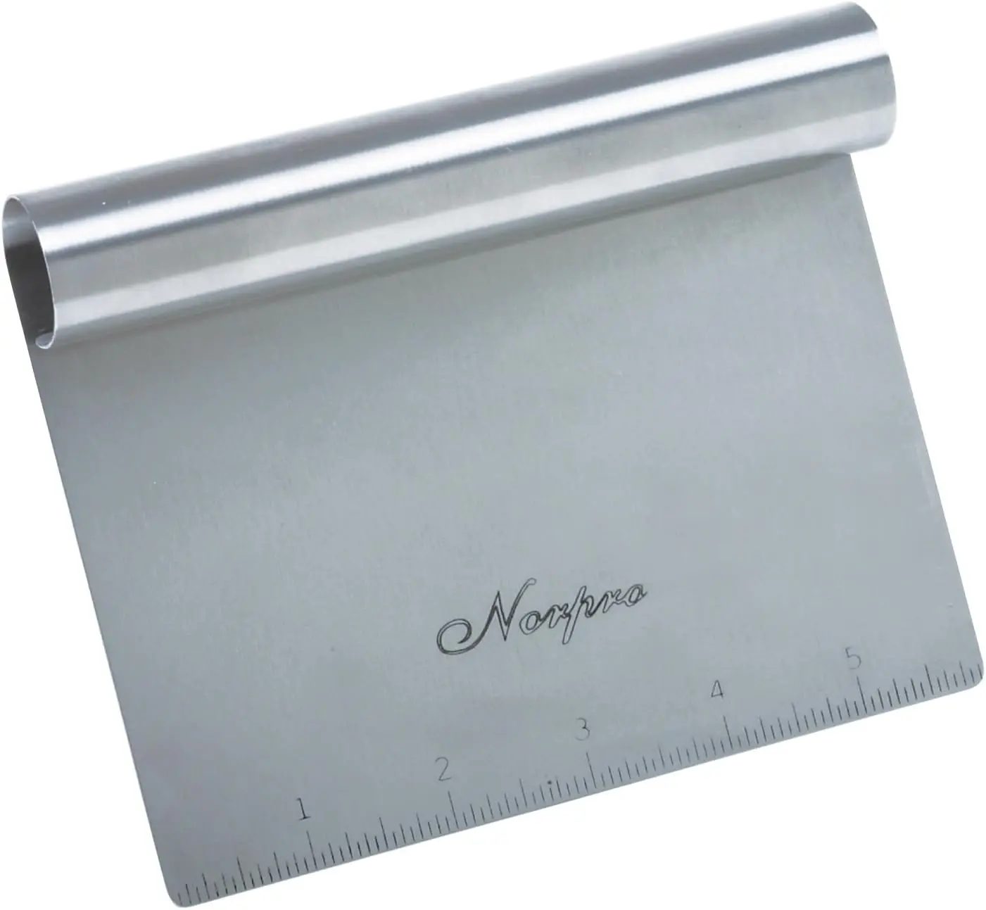 Stainless Steel Dough Scraper & Chopper, 6x4 Inch Kitchen Tool
Stainless Steel Dough Scraper & Chopper, 6x4 Inch Kitchen Tool