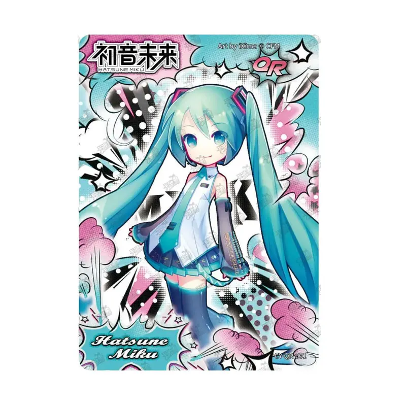 KAYOU Hatsune Miku Genuine Series1 QR(001-018) Single Sheet Full Set First Sight Pack Birthday Symphony Boys Girls Anime Card
KAYOU Hatsune Miku Genuine Series1 QR(001-018) Single Sheet Full Set First Sight Pack Birthday Symphony Boys Girls Anime Card
