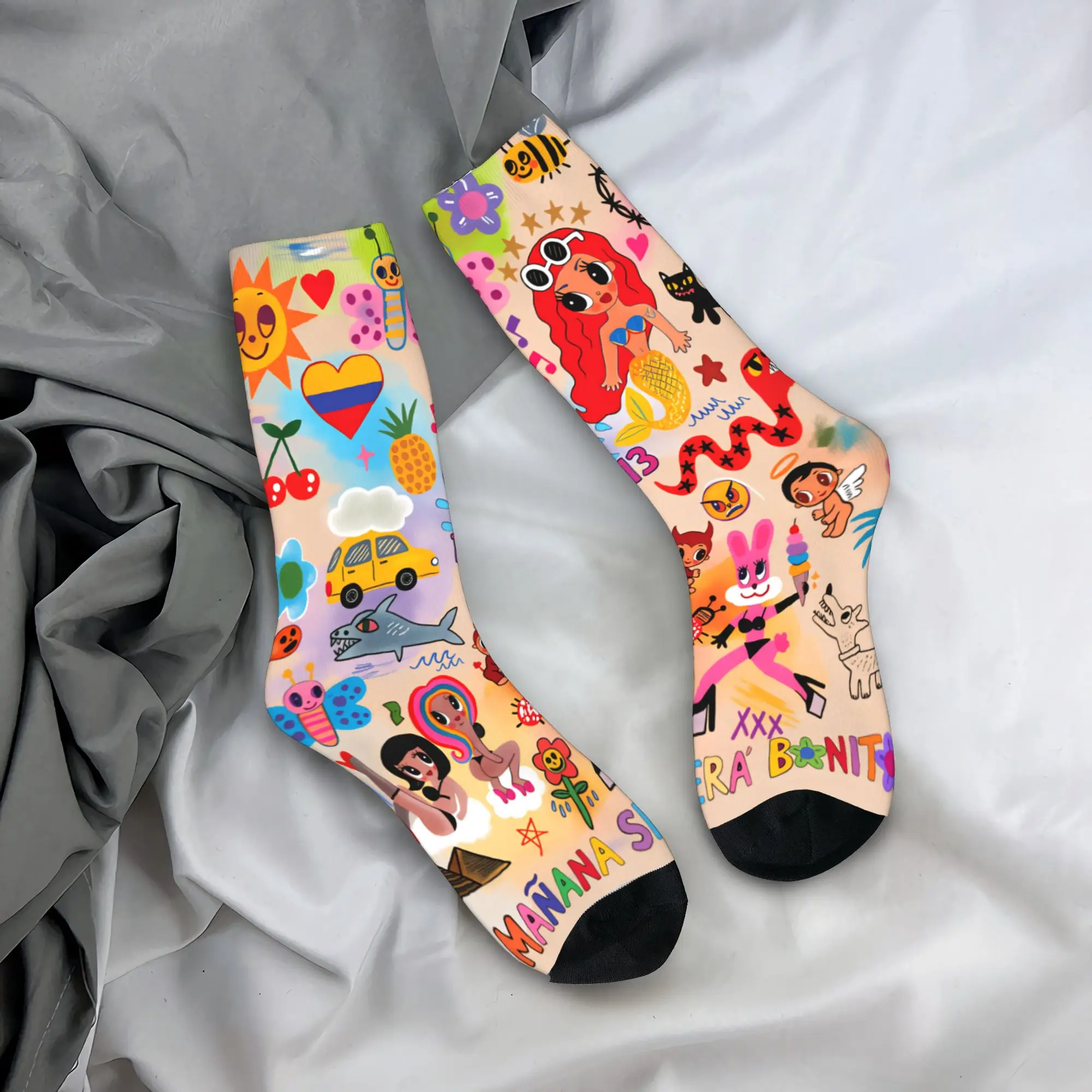 Manana Sera Bonito Karol G (9) Socks Autumn Stockings Casual Adults Men High Quality Socks Graphic Skateboard Anti Sweat Socks
Manana Sera Bonito Karol G (9) Socks Autumn Stockings Casual Adults Men High Quality Socks Graphic Skateboard Anti Sweat Socks