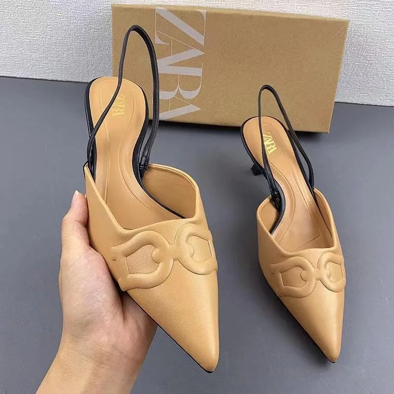 2025 New Shallow Women's Shoes With Pointed Beige Exposed Heel, Versatile High Heels With Temperament
2025 New Shallow Women's Shoes With Pointed Beige Exposed Heel, Versatile High Heels With Temperament