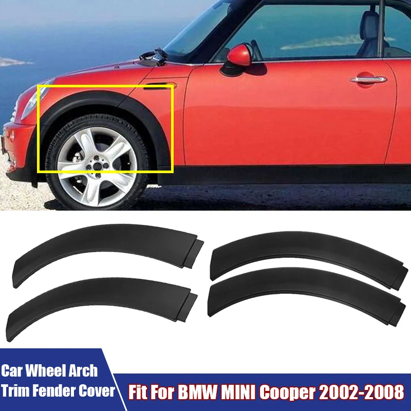 For BMW Car Front Wheel Arch Trim Fender Cover Splash Guards Mudguard For BMW MINI Cooper R50 R52 R53 2002 2003 2004 2005-2008
For BMW Car Front Wheel Arch Trim Fender Cover Splash Guards Mudguard For BMW MINI Cooper R50 R52 R53 2002 2003 2004 2005-2008