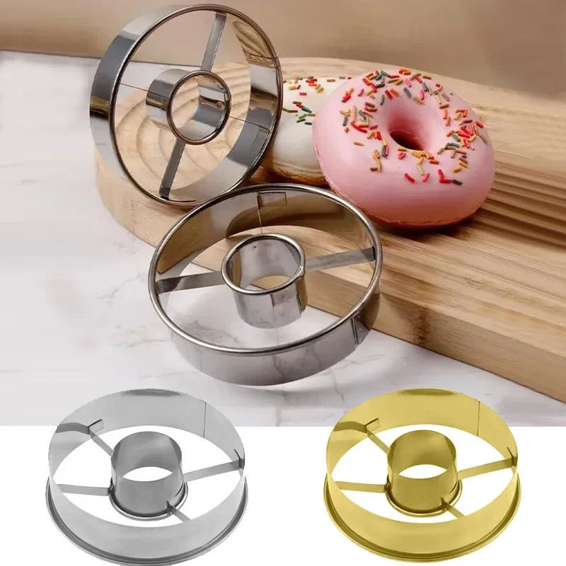 DIY Stainless Steel Donut Mold Cake Decorating Baking Tools Desserts Bread Cutter Maker Kitchen Baking Supplies Sandwich mold
DIY Stainless Steel Donut Mold Cake Decorating Baking Tools Desserts Bread Cutter Maker Kitchen Baking Supplies Sandwich mold