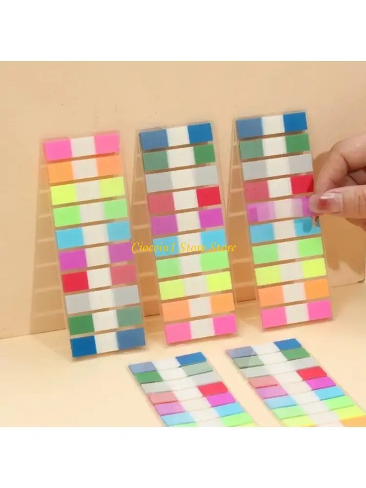 A3PC Colored Adhesive PET Label 100/120Pieces Writable Adhesive Page Marker Repositionable File Label for Notebook Planner
A3PC Colored Adhesive PET Label 100/120Pieces Writable Adhesive Page Marker Repositionable File Label for Notebook Planner