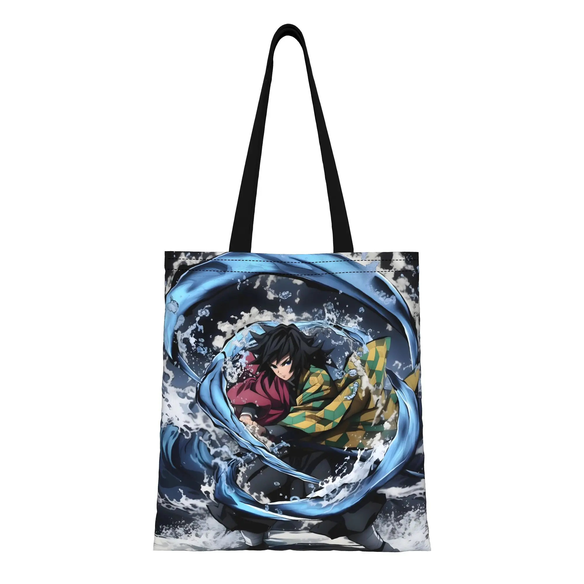 1PC Blue Water Ring Demon Slayer Canvas Tote Bag Perfect for Shopping & Personal Use Great Gift
1PC Blue Water Ring Demon Slayer Canvas Tote Bag Perfect for Shopping & Personal Use Great Gift