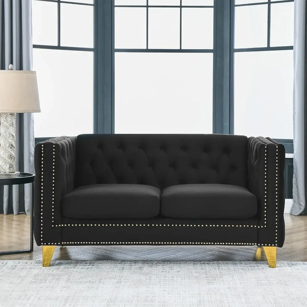 Офисные диваны для гостиной Chesterfield Loveseat, Бархатная обивка, 2-х местный диван с квадратными ручками и ворсовой спинкой, диван-кровать
Офисные диваны для гостиной Chesterfield Loveseat, Бархатная обивка, 2-х местный диван с квадратными ручками и ворсовой спинкой, диван-кровать