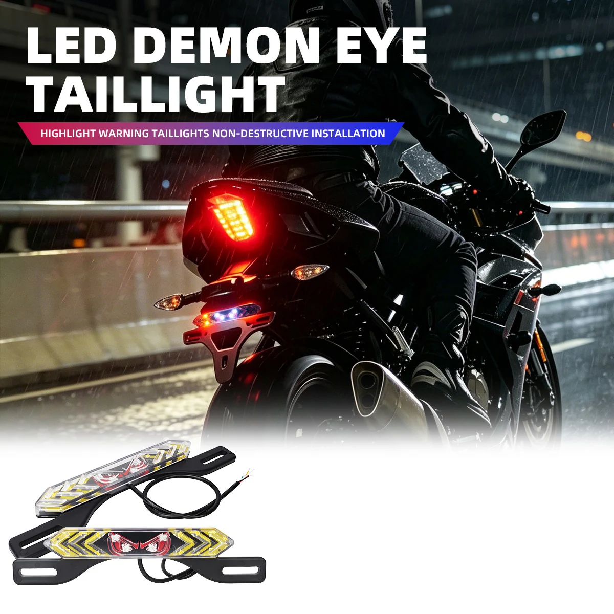 Universal License Plate Led Light RGB Flowing Motorcycle Turn Signal Direction ABS Licence Number Plate Lamp Bracket Accessorie
Universal License Plate Led Light RGB Flowing Motorcycle Turn Signal Direction ABS Licence Number Plate Lamp Bracket Accessorie