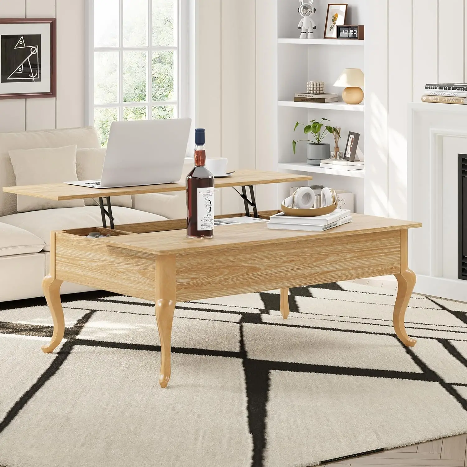 Журнальный столик с подъемным верхом, Журнальный столик в фермерском доме со скрытым хранилищем, Деревянный центральный стол Обеденный стол для гостиной, по индивидуальному заказу
Журнальный столик с подъемным верхом, Журнальный столик в фермерском доме со скрытым хранилищем, Деревянный центральный стол Обеденный стол для гостиной, по индивидуальному заказу