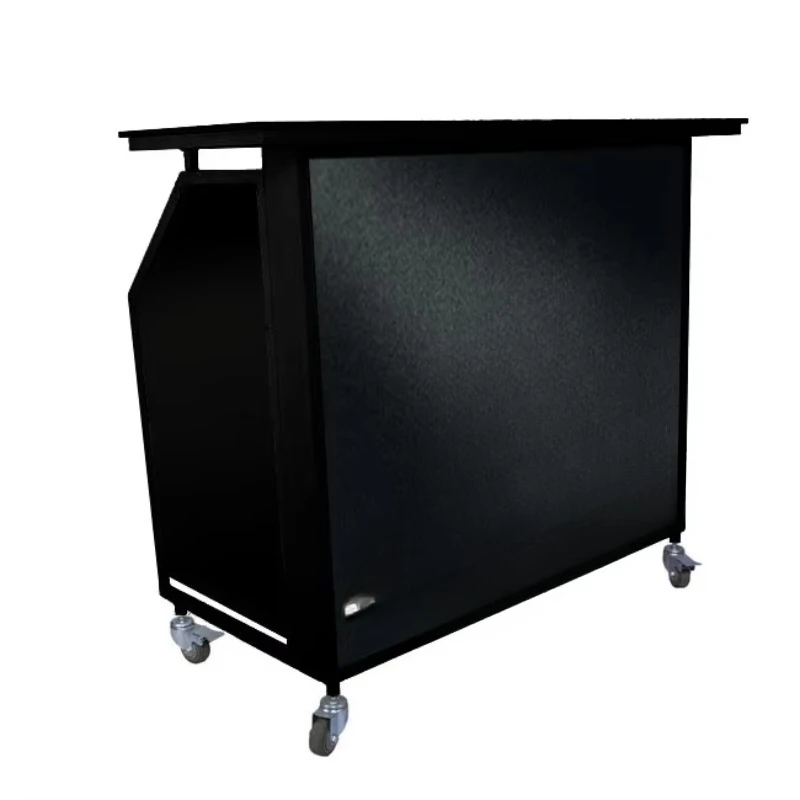 Multi-Functional Bar Counter with Waterproof Black Frame and Unique Design for Universal Use