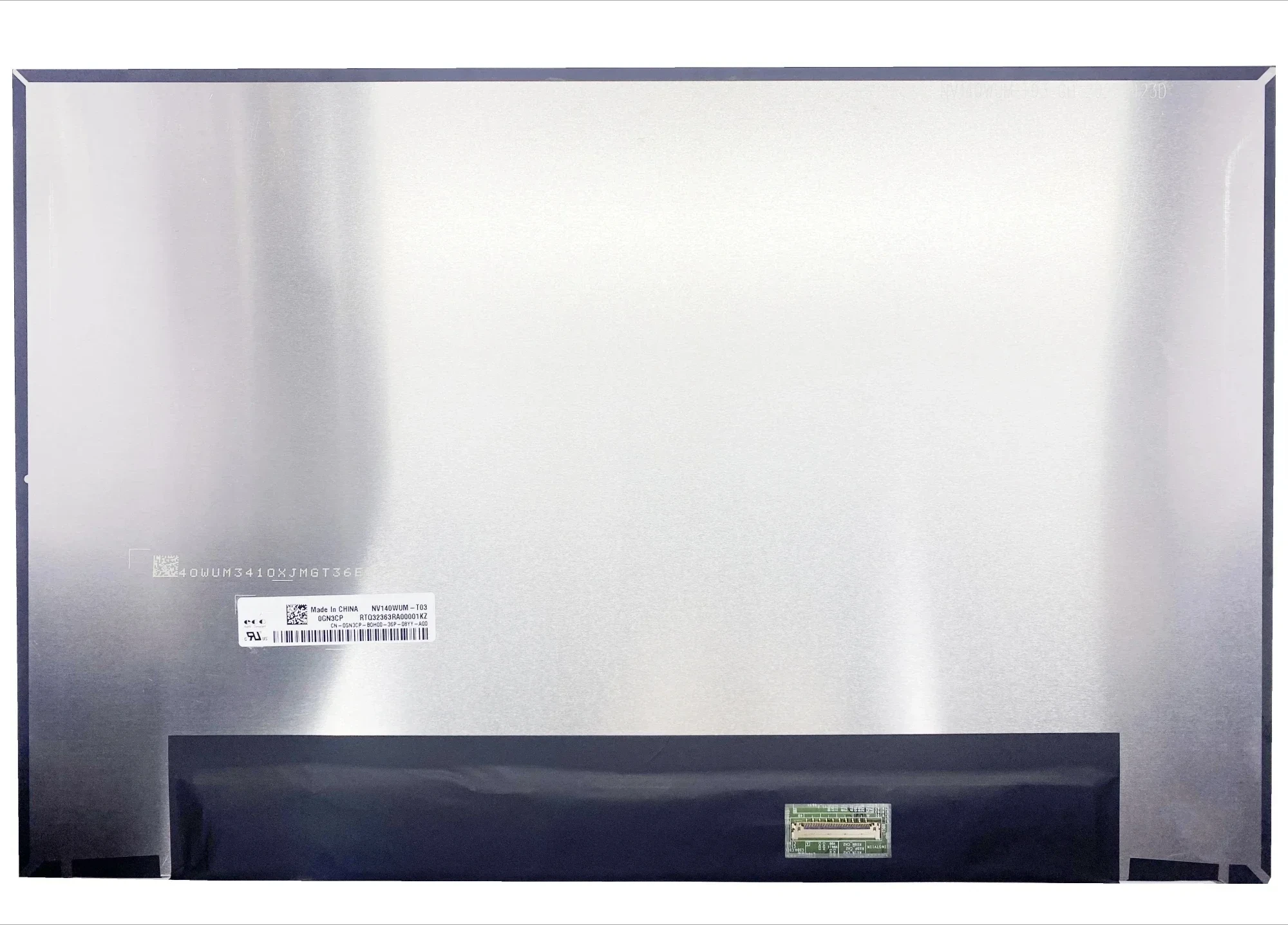 NV140WUM-T03 NV140WUM T03 14.0'' Laptop LCD Touch Screen Display Panel 1920×1200 EDP 40 Pins
NV140WUM-T03 NV140WUM T03 14.0'' Laptop LCD Touch Screen Display Panel 1920×1200 EDP 40 Pins