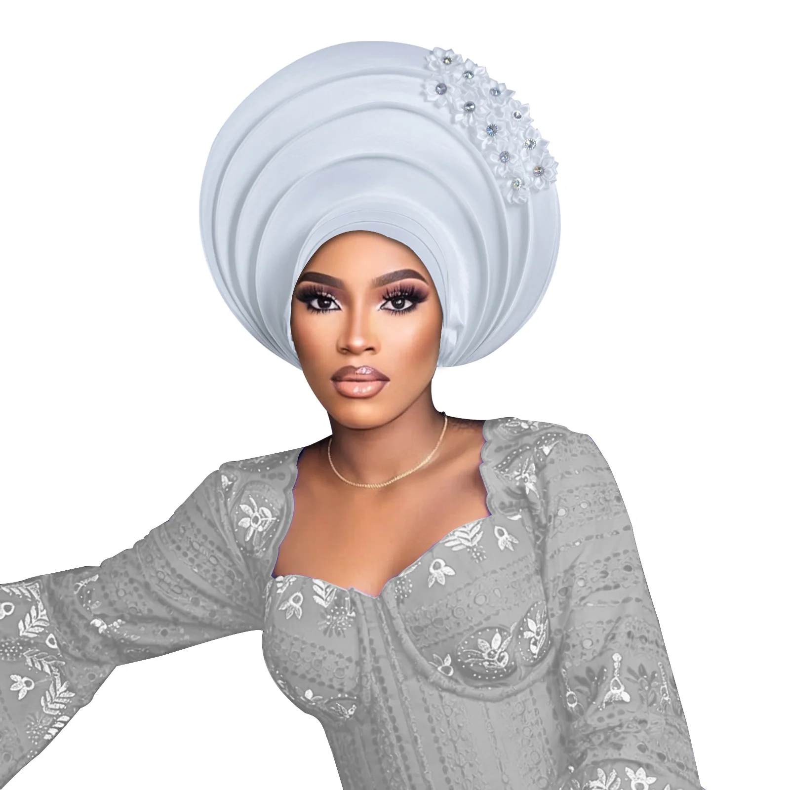 African Women Headscarf Hat Nigerian Gele Headtie Auto Gele Turban Headwarp Party Evening Muslim Hijab Headscarf Bonnet Hat
African Women Headscarf Hat Nigerian Gele Headtie Auto Gele Turban Headwarp Party Evening Muslim Hijab Headscarf Bonnet Hat