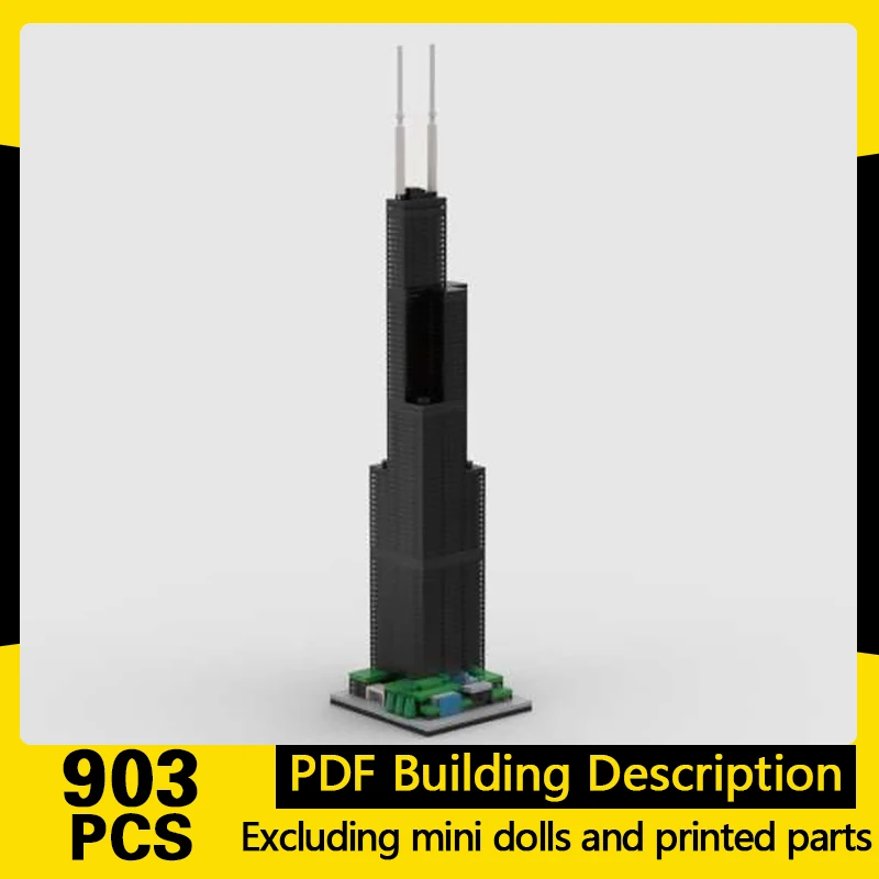 Street View Model MOC Building Bricks Modern Super High-Rise Tower Modular Technology Gifts Holiday Assemble Children Toys Suit
Street View Model MOC Building Bricks Modern Super High-Rise Tower Modular Technology Gifts Holiday Assemble Children Toys Suit