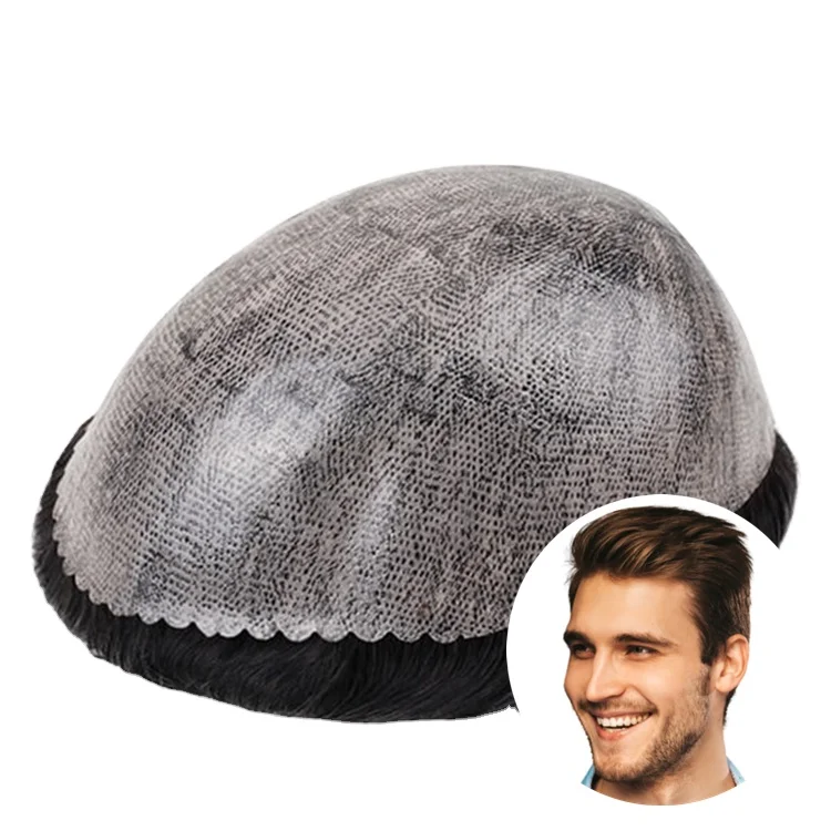 High Quality Durable Virgin Indian Hair Toupee for Men Natural Wave Style Hair Replacement System
High Quality Durable Virgin Indian Hair Toupee for Men Natural Wave Style Hair Replacement System
